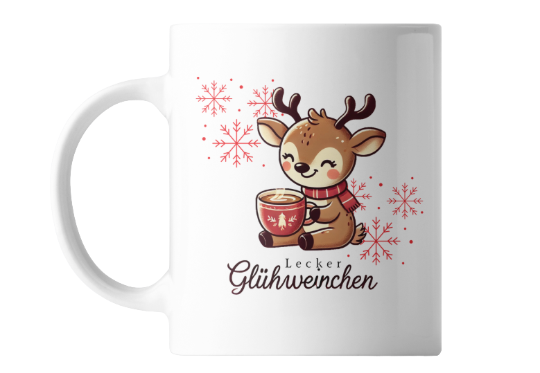 Lecker Glühweinchen - Panorama Magic Mug