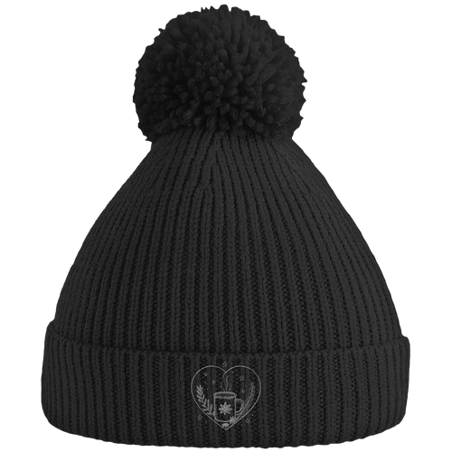 Lecker Glühweinchen - Pom Pom Beanie