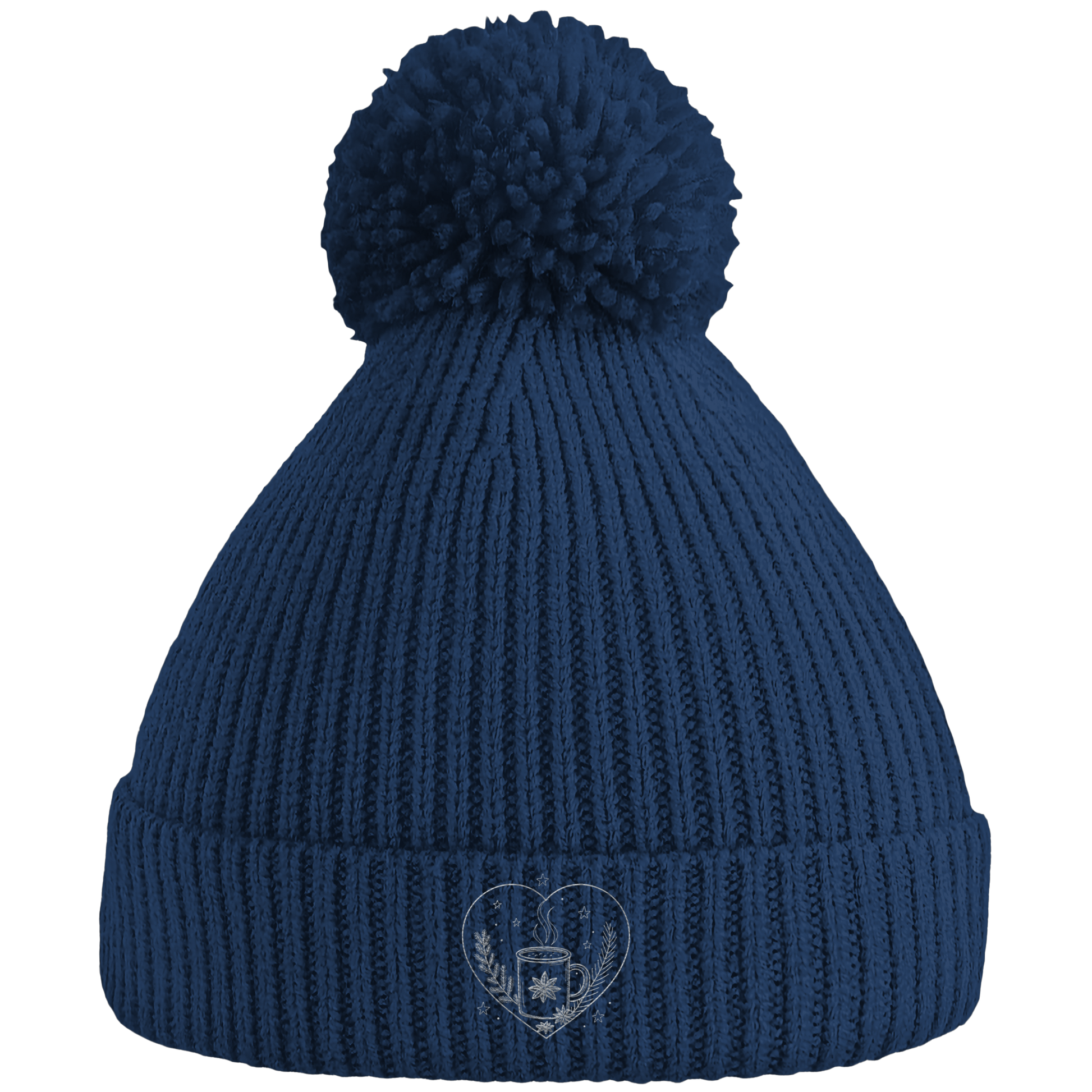 Lecker Glühweinchen - Pom Pom Beanie